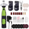 Kit per affilare catene per motoseghe elettriche a batteria con 2 batterie Set di strumenti per affilare 20000 giri/min Sierra Multifunzione Maquina (verde)
