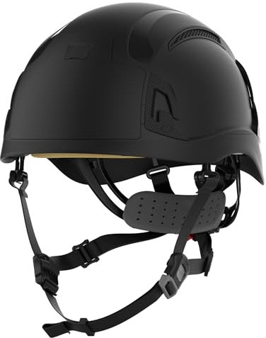 JSP EVO ALTA Baseworker Industrial Safety Helmet Wheel Ratchet Vented - Black (ARB170-001-100)