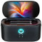 Macchina per karaoke per adulti e bambini con display con testi dello schermo, 2 microfoni wireless a ricarica automatica, altoparlante Bluetooth portatile, sistema PA WiFi/HDMI, altoparlante per