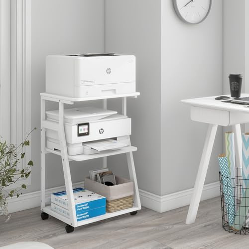 PUNCIA 50x40x75cm 3 Tier Printer Table with Storage