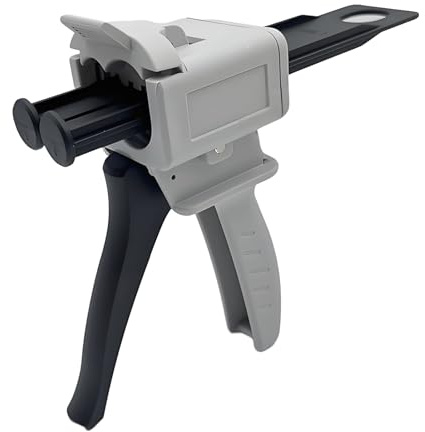 Pistolet Distributeur Époxy 50 Ml, Pistolet Distributeur De Mélange Pour Mélange Colle, Ratio 1:1/1:2, Buse Mélangeuse Statique