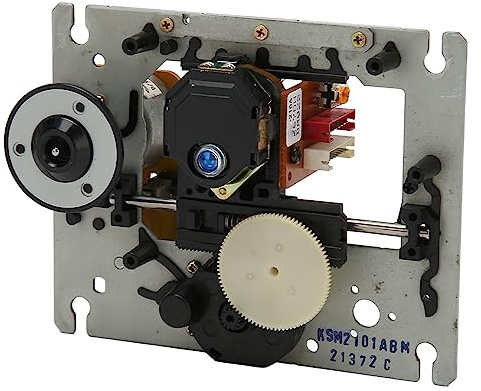 Keenso Lentille optique de ramassage de qualité sonore, fonction de récupération efficace pour lecteur DVD CD, performance stable pour les amateurs de réparation (plateau uni avec support)