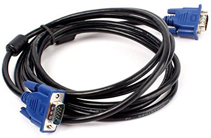 Cavo di prolunga VGA maschio a maschio per monitor TV PC (5M)
