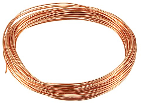 sourcing map Magnet Draht Emailliert Kupferdraht Wicklung 32,8 ''Länge | 1.0mm Durchmesser