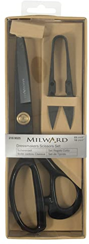 Milward Sax presentset, svart, 23 cm/10 cm