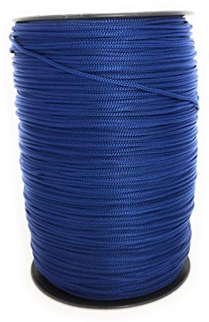 CORDONCINO THAI PER BORSE ALL' UNCINETTO ROCCA 500GR VARI COLORI (BLU 20)