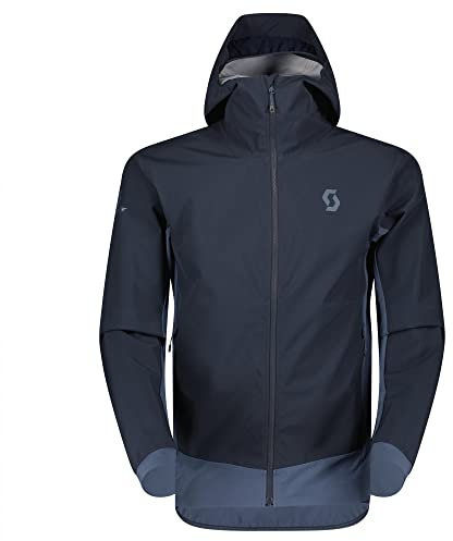 Scott M Explorair Hybrid Lt Jacket Blau - Atmungsaktive komfortable Herren Hybrid Tourenjacke, Größe S - Farbe Dark Blue