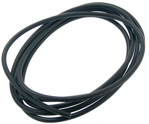 2EXTREME Zündkabel schwarz 1,9m Leitung kompatibel mit Mofa, Roller, Moped | Zündkerzenkabel, universelles Ersatzzündkabel, isoliert, Außendurchmesser 7mm; kompatibel mit Motorrad, Quad, ATV, Supermoto