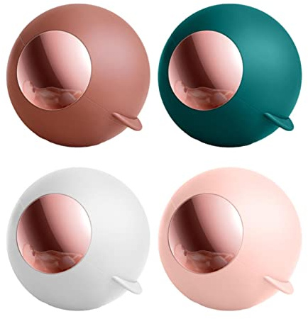 Lecerrot Wiederverwendbarer Lint Roller, Travel Lint Roller, Tragbarer Fusselrolle Abwaschbar, Tragbare Fusselrollen, Tragbarer Fusselroller Fusselentferner Ball, Fusselrollen Haarentferner Ball