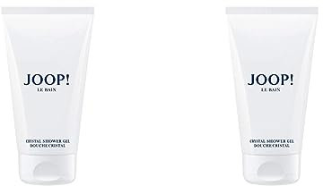 JOOP! Le Bain Shower Gel for her, Crystal Duschgel mit blumig-fruchtigem Damenduft, reinigt, pflegt und beruhigt, 150ml (Packung mit 2)