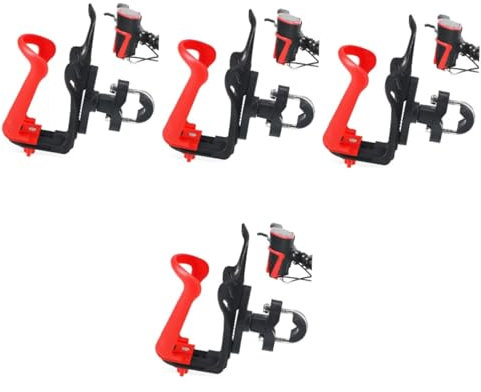 YARNOW 4 Stück Wasserbecherhalter Zubehör Gadgets Fahrrad Flaschenhalter Getränkehalter Lenker Wasserflaschenhalter Fahrrad Flaschenhalter