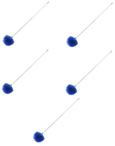 OUNONA 5pcs Extendable Duster Pole Ceiling Fan Duster Spider Web Brush Sections Easy to Use Cleaning Tool