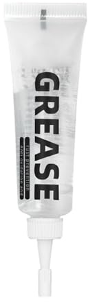 Gear, grasso lubrificante per serratura, lubrificante per catena della bicicletta, 10 g, grasso trasparente impermeabile, per viti della catena della bicicletta, resistenza alle basse temperature