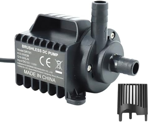 Bomba de fuente eléctrica - bombas de estanques recargables USB, Motor de fuente de acuario de flujo | 8 bombas de configuración ajustable con diseño ultra silencioso, bomba de agua al aire libre par