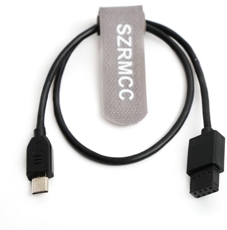 SZRMCC Type-C to Multi-Terminal Control Cable for D-JI Ronin-SC RS3 Mini Gimbal Stabilizer to S-Ony FX3,A1,A7,A7R,A7S,A9,A9 II,A5100,RX100 III DSLR Camera