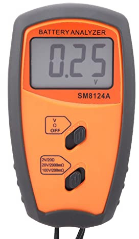 Marhynchus LCD Screen of Voltage Voltage of the Voltmeter for Automobiles, Electric Vehicles, Mobile Phone Batteries