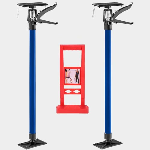2 Pack Plasterboard Lifter Support Props with Drywall Carrier