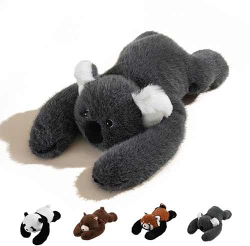 ZEID Gewichtete Plüschtiere für Kinder & Erwachsene, Gewichtete Tiere gegen Angstzustände, Weiches Kuschelkissen für mehr Geborgenheit (Koala-65cm/25.5in)