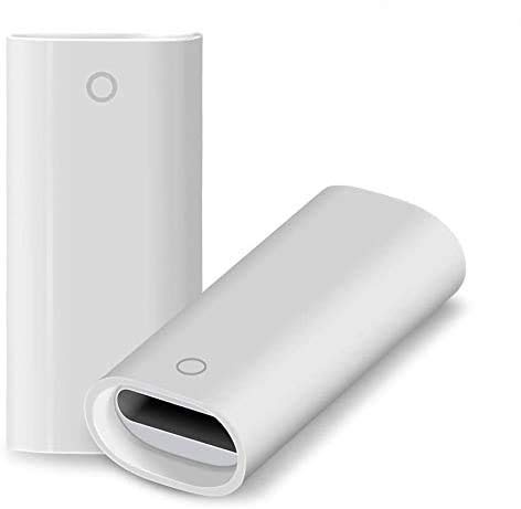 iMangoo Ladeadapter für Apple Pencil 1st Gen(2 Stück), Lade Pencil Adapter für Apple Pencil 1st Lightning Kabel Ladekable Ladegerät auf Lightning Buchse Adapter für Apple Pencil Laden (1 Generation)