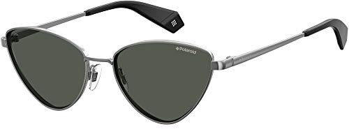 Polaroid Eyewear Damen Pld 6071/S/X Sonnenbrille, Mehrfarbig (Ruthenium), 56
