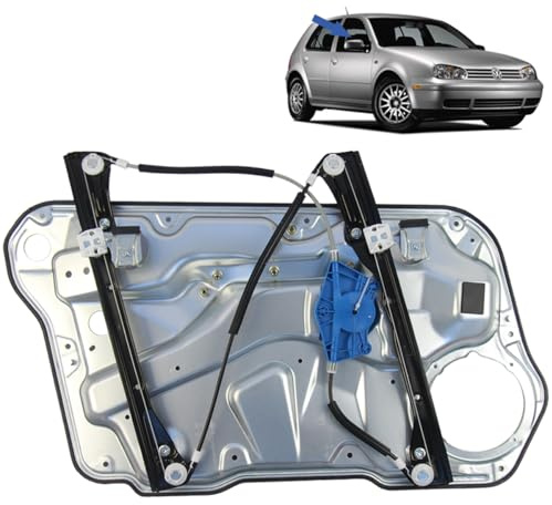 STARKIT PERFORMANCE Leve vitre compatible pour Golf 4 et Bora (1997-2006) (5 portes) AVEC PANNEAU. AVANT DROIT (passager) 1J4837462, 1J4837462H, 1J4837462F