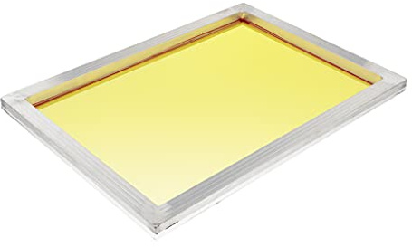 SDENSHI Écrans de Sérigraphie du Cadre, Cadre en Soie d'impression d'Écran en Aluminium Maille du Cadre d'impression de Soie Écran - 31x43cm 120T