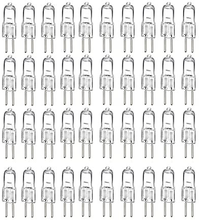 AUFWH 40pcs G5.3 36V 35W/50W Halogen Light Bulbs Long Life Capsule Lamps Warm White Clear Bulbs Indoor Lighting Bulbs-G5.3-36V-150W_40PCS