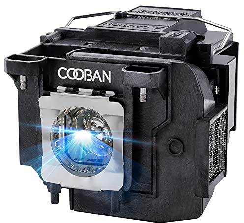 COOBAN ELPLP85 /V13H010L85 Replacement Projector Lamp Bulb with Housing for Epson PowerLite Home Cinema 3000 3100 3200 3500 3600e 3700 3800 3900 EH-TW6700 EH-TW6600W EH-TW6600 EH-TW6800 Projector Lamp