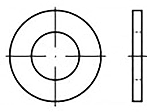 Unterlegscheibe 5,3 mm 10 mm Kunststoff 200 Stück To-6853782