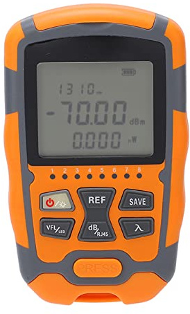 Mini Fiber Optical Power Meter Tester -70~+10dbm 10MW Auto Shutdown Portable for Measurement Network Cable