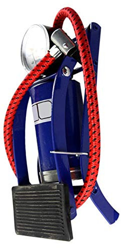 Fahrradzubehör Fahrrad-Fuß-Luftpumpe Bewegliche Aluminiumlegierung Hochdruck-Stahl-Anti-Rutsch-Pumpe for Fahrrad MTB Reifen