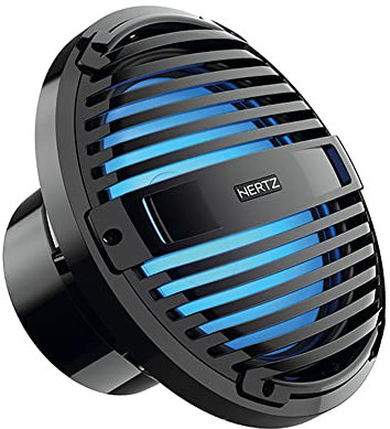 HMS 12 B2-LD-C 12 Marine SUBWOOFER 2 Ohm Nero RGB LED