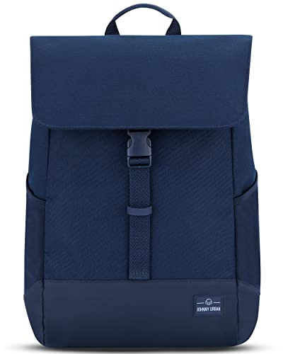 Johnny Urban Laptop Rucksack Damen & Herren & Herren Dunkelblau - Mika - Moderner Notebook Backpack für Schule, Uni, Fahrrad - 14L - Stylischer Backpack - Wasserabweisend