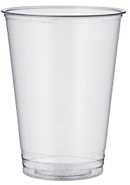 DOT Horeca Solutions 100 Bicchieri PLA trasparenti monouso bio 400 ML alta qualità usa e getta bicchiere compostabili biodegradabili umido per acqua bevande birra cocktail drink