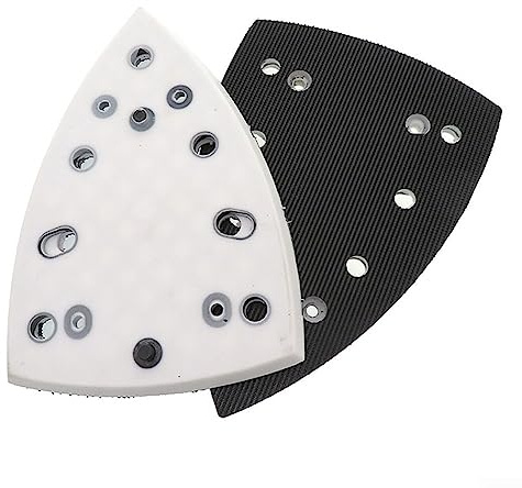 Disco per lucidatura elettrica triangolare, platorello per levigatura, piastra di supporto di ricambio per platorello per levigatura antipolvere 148X98mm per Festool DTS 400 REQ