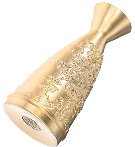 OSALADI Messingvase Chinesischer Drache Stabiles Design Leicht Tragbar Als Dekoration Für Wohnzimmer Und Tisch Schnapskaraffe Verwendbar