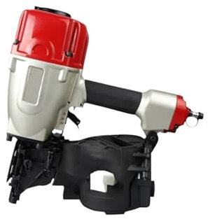 BORRGTU Agrafeuse pneumatique sans Huile CN90 Outils pneumatiques for Ongles 300 Clous cloueur à Bobine d'air
