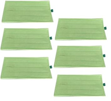 Waschbares Wischtuch für Vorwerk Kobold SP600 MF600 Staubsauger, Ersatzteile, Zubehör, Nass- und Trockenwischpads, 6 Stück