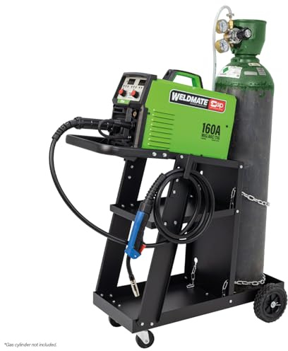 SIP WELDMATE AUTOPLUS MIG Welder 160A 3-in-1 MIG/ARC/TIG Synergic Inverter Welding Machine & Cart