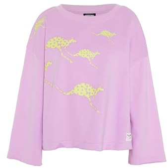 Chiemsee Sweatshirt mit platziertem Känguru-Print
