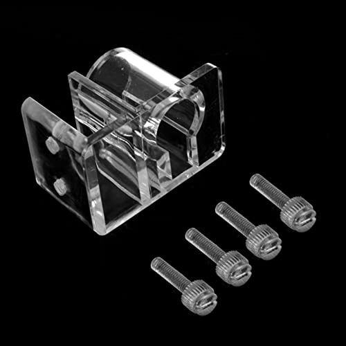 Fish For Tank Hose Holder Adjustable Pipe Clamp Acrylic Holders Aquarium Hoses Water Tube Clip Accessories Heater Light Thermometers Gravel Sand Decorations Filter Filter Decorations