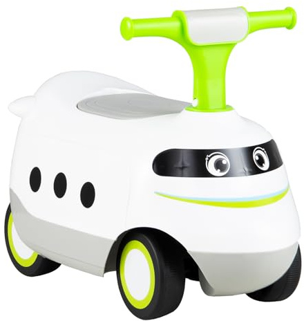 COSTWAY Rutschauto, Rutschfahrzeug mit Hupe & Stauraum unter dem Sitz, Schiebauto in Lokomotive, Rutscher Auto für Kinder ab 1 Jahr, 50 x 25,5 x 40 cm (Grün)