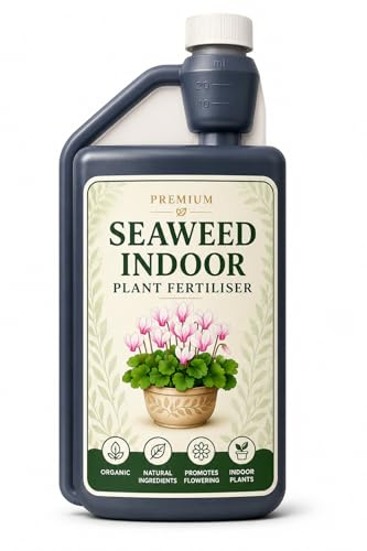 Seaweed Fertiliser Indoor Plants Organic Liquid Houseplant Feed for Strong Roots & Healthy Growth – Sunshine Renewables UK (1L)