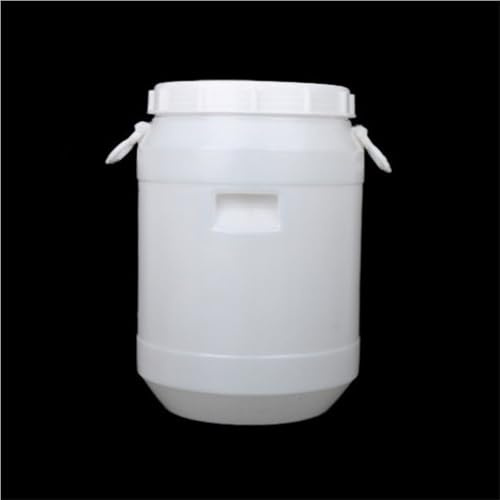 Plastic Storage Barrel, Multipurpose Water Bucket, Rainwater Collection Container, Food Storage Container for Flour, Rice(25L)