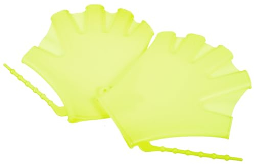 HOMOBABE Guantes de Natación Silicona 2 Piezas, Resistentes al Agua y Amigables Piel, Ideales para Practicar Natación en Piscina