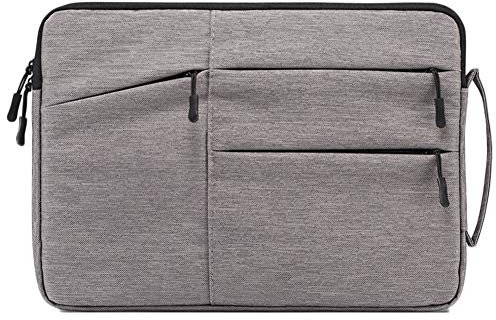 Funda para Portátiles para Laptop Ultrabook Netbook Protectora Bolsa Ordenador, 15 Pulgadas, Café