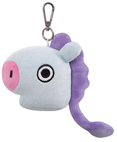 Produits officiels BT21 signés Aurora World, peluche porte-clés MANG, 61338, violet