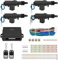 Verrouillage Centralisé Automatique, Universel Verrouillage Central de Voiture avec Télécommandes, Serrures de Porte Automatiques pour SUV Voiture DC 12 V