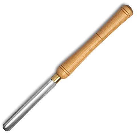Cinceles Para Madera, HSS Gubia De Herramientas De Torneado De Madera, Cuchillo Para Tornear Madera De Acero De Alta Velocidad, Formones De Torno Para Carpintería,22MM spindle gouge