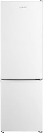 Cookology 310L Freestanding Fridge Freezer - Adjustable Temperature Touch Control - Reversible Doors - Frost-Free System - LED Display - 4 Star Freezer Rating - White